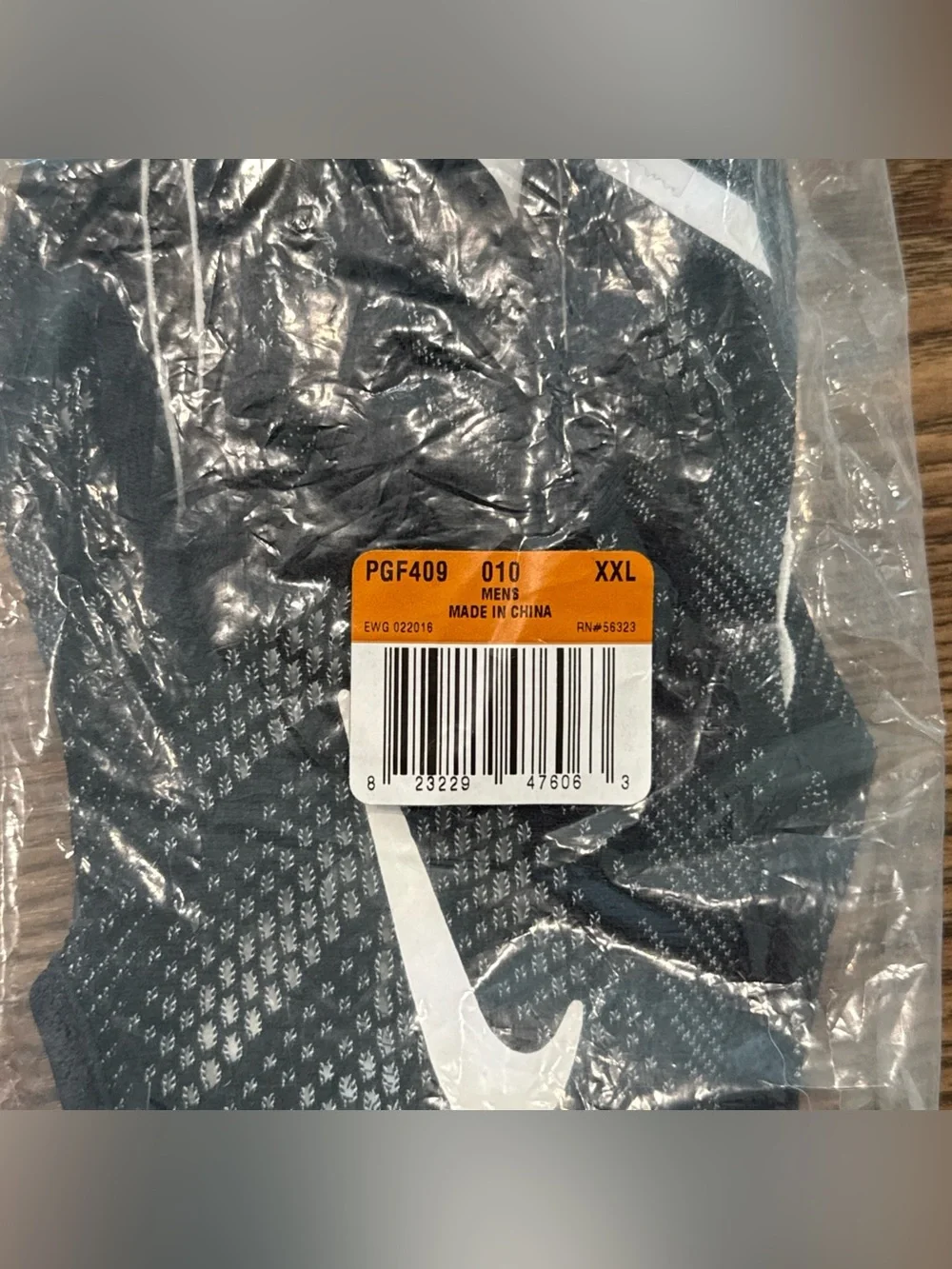 Size 2XL Nike Vapor Knit Hydragrip Receiver DB Gloves Black/White PGF409-010